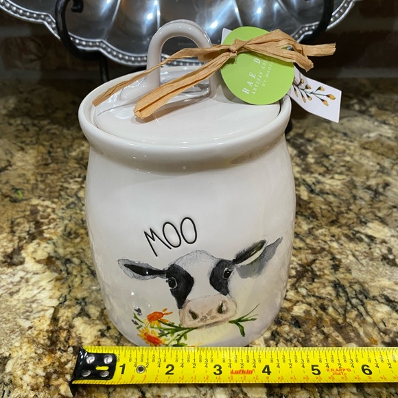 Rae Dunn Farmline Collection MOO cow canister  - Never used Brand new - Picture 13 of 13